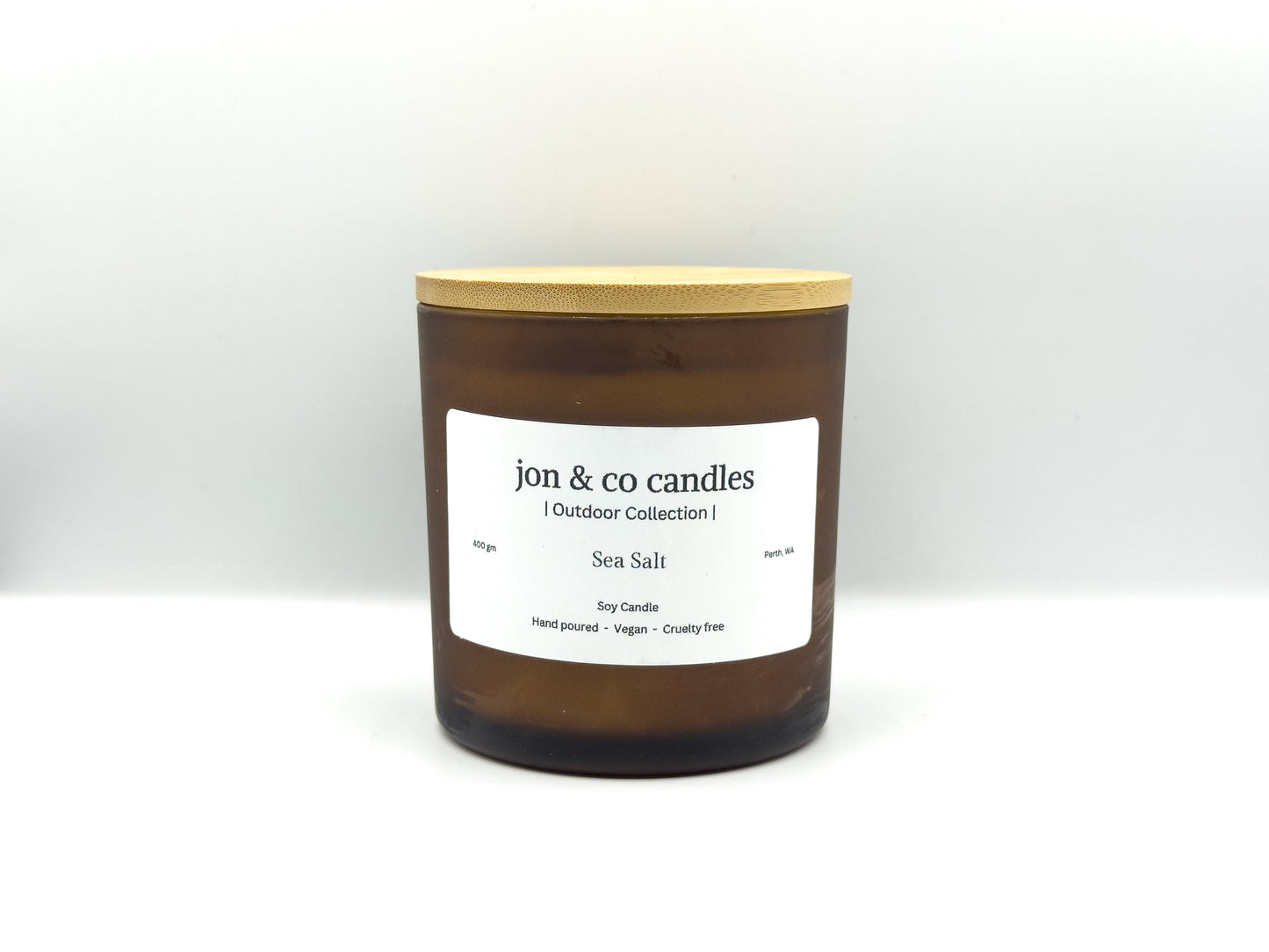 Sea Salt Outdoor Candle 400gm Soy Candle