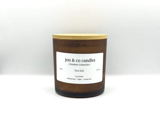 Sea Salt Outdoor Candle 400gm Soy Candle